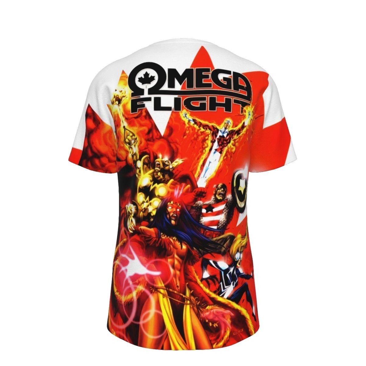 OMEGA FLIGHT 1 ALL OVER PRINT SHIRT AND TANK TOP