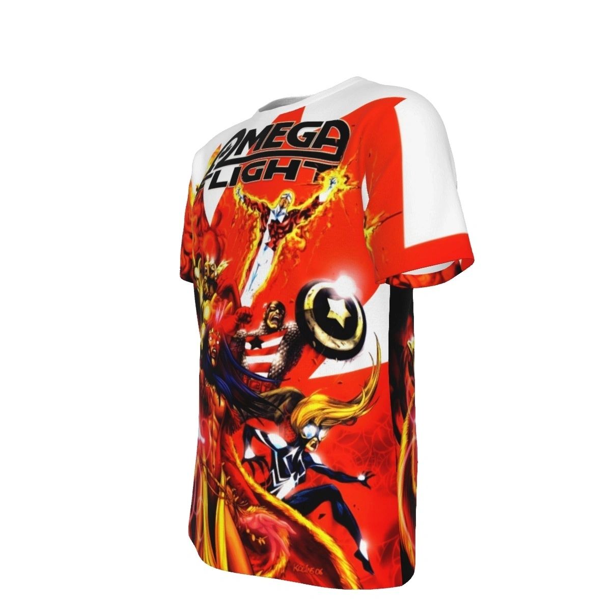 OMEGA FLIGHT 1 ALL OVER PRINT SHIRT AND TANK TOP
