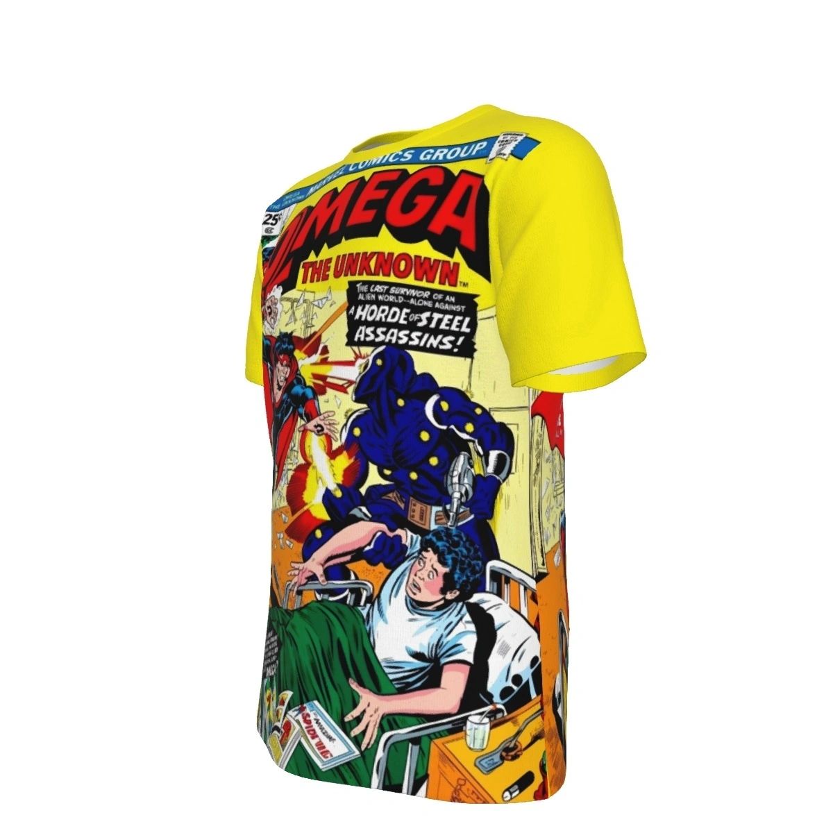 OMEGA THE UNKNOWN 1 ALL OVER PRINT SHIRT AND TANK TOP
