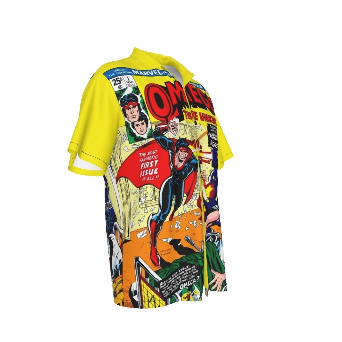 OMEGA THE UNKNOWN 1 ALL OVER PRINT SHIRT AND TANK TOP