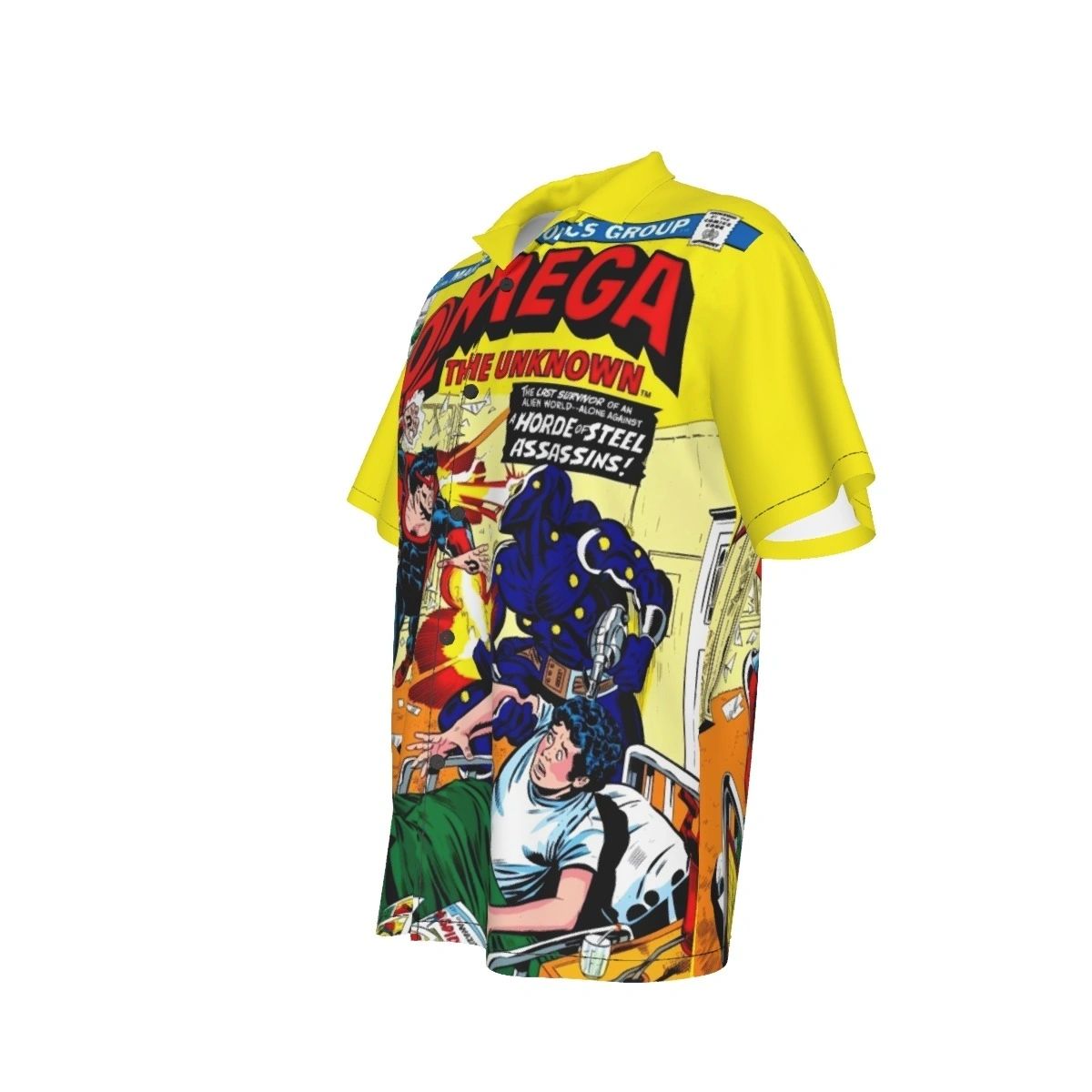 OMEGA THE UNKNOWN 1 ALL OVER PRINT SHIRT AND TANK TOP