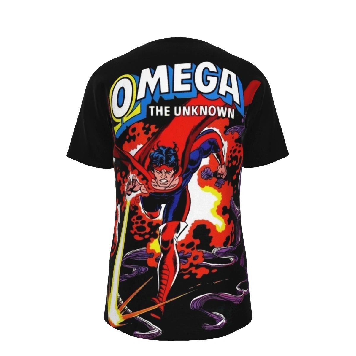 OMEGA THE UNKNOWN 5 ALL OVER PRINT SHIRT AND TANK TOP
