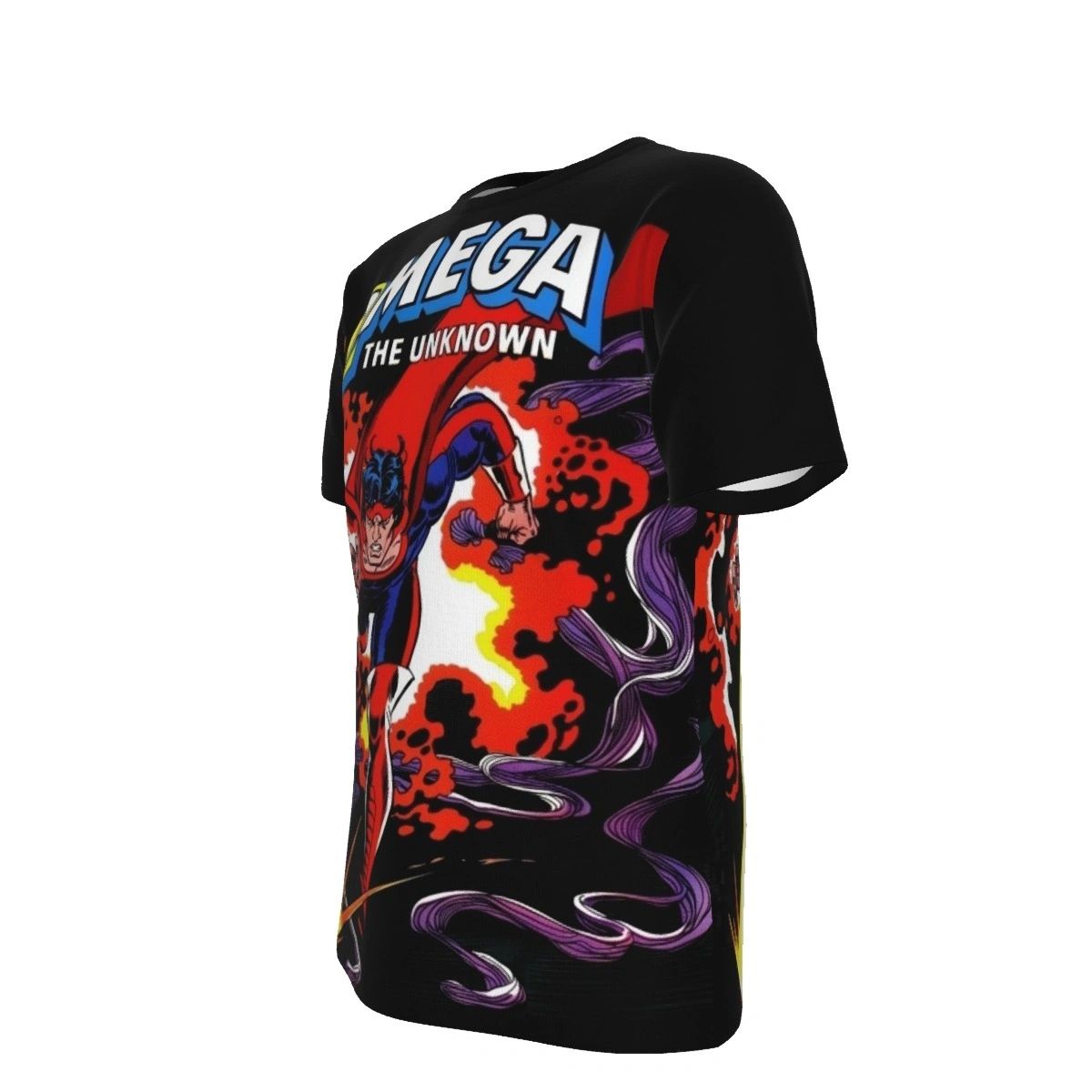 OMEGA THE UNKNOWN 5 ALL OVER PRINT SHIRT AND TANK TOP
