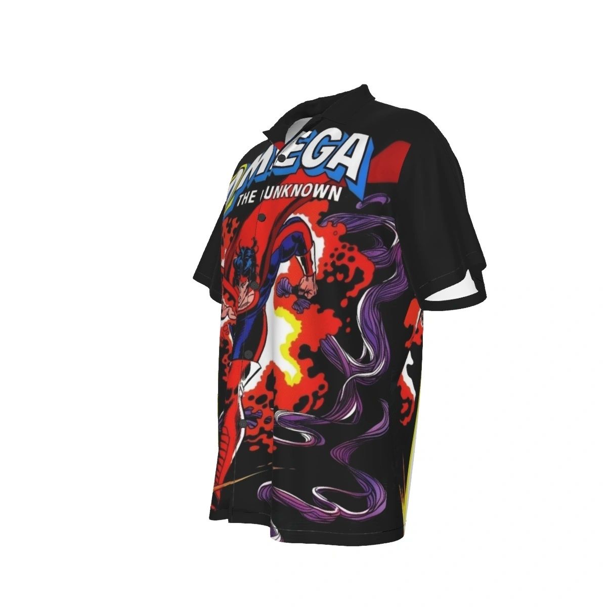 OMEGA THE UNKNOWN 5 ALL OVER PRINT SHIRT AND TANK TOP