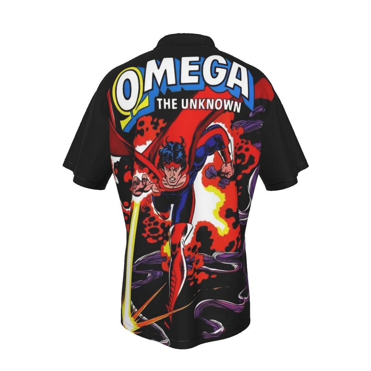 OMEGA THE UNKNOWN 5 ALL OVER PRINT SHIRT AND TANK TOP
