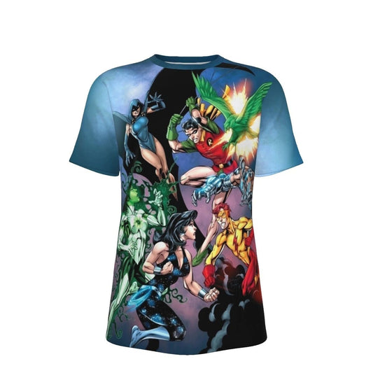 TEEN TITANS OMEGA ALL OVER PRINT SHIRT AND TANK TOP