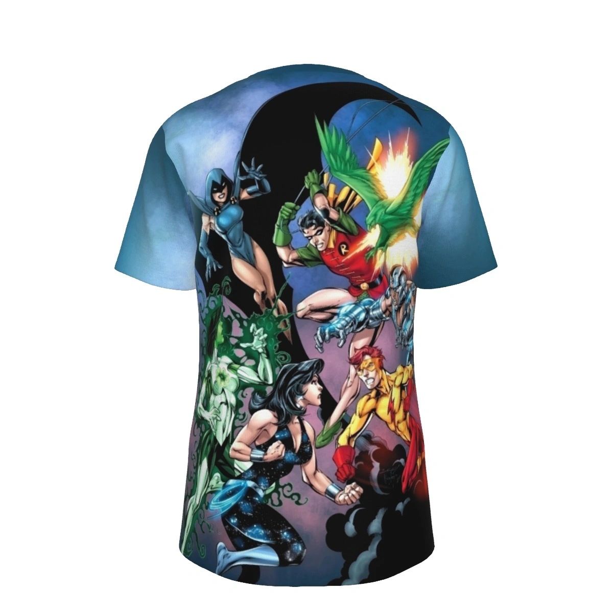 TEEN TITANS OMEGA ALL OVER PRINT SHIRT AND TANK TOP