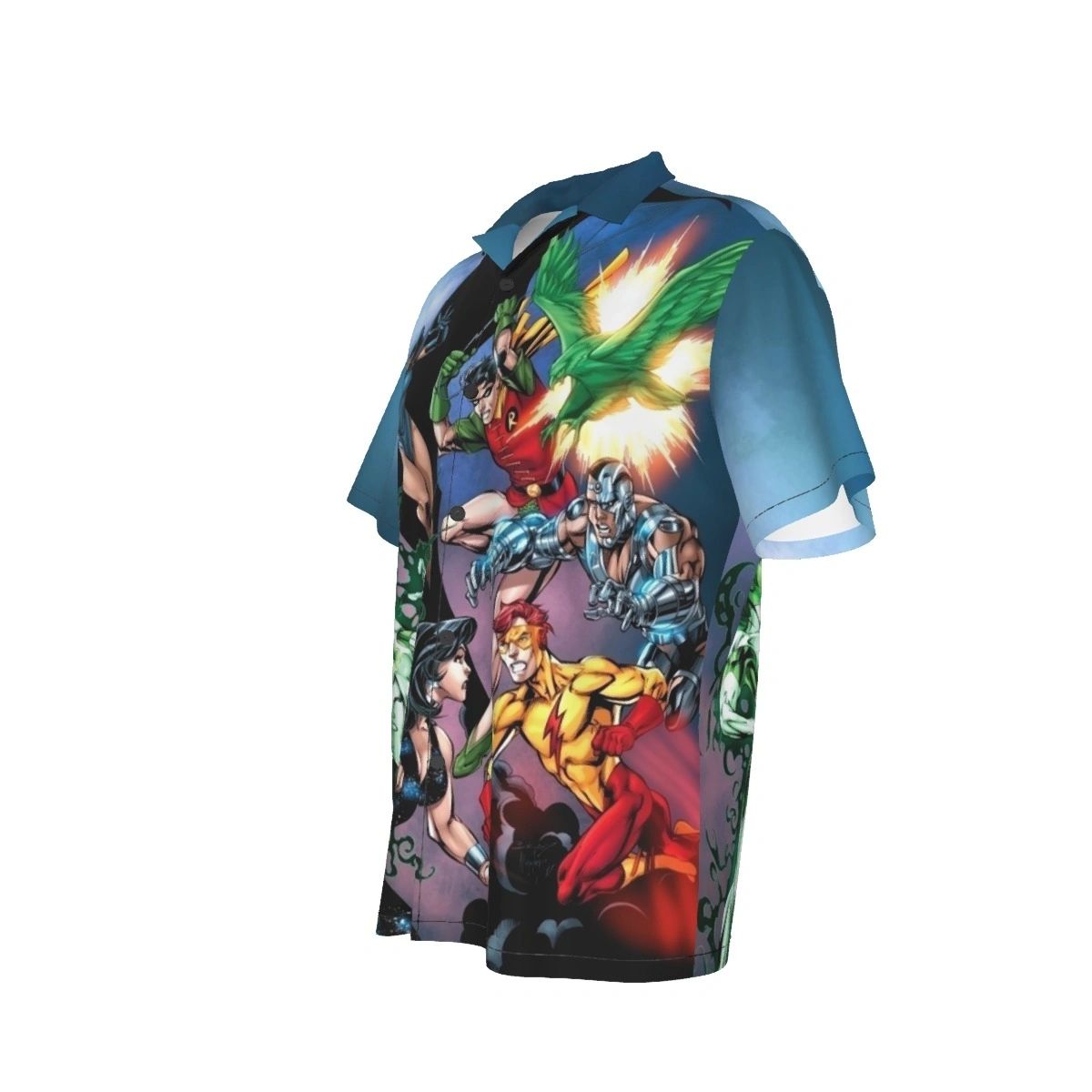 TEEN TITANS OMEGA ALL OVER PRINT SHIRT AND TANK TOP