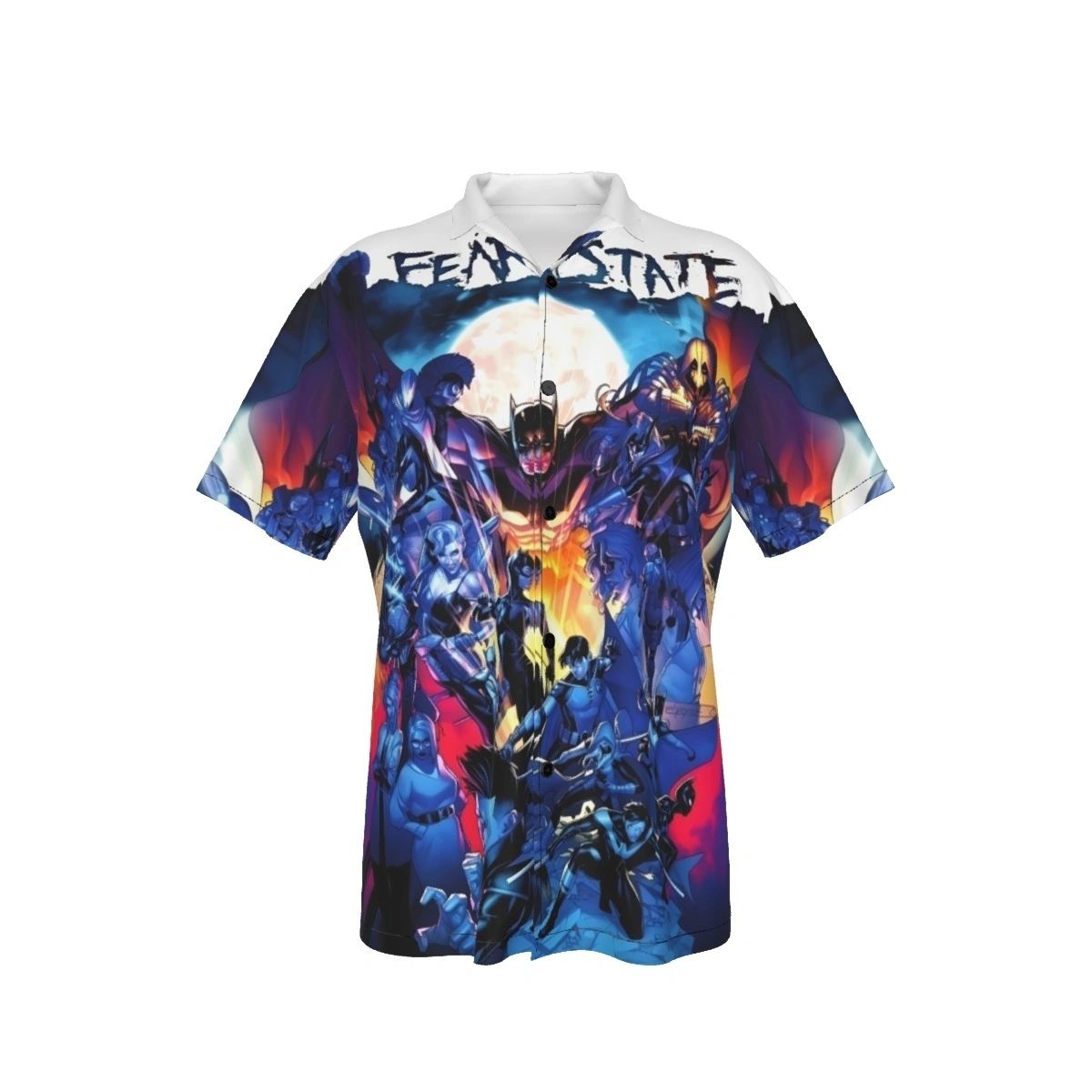 BATMAN FEARSTATE OMEGA ALL OVER PRINT SHIRT AND TANK TOP