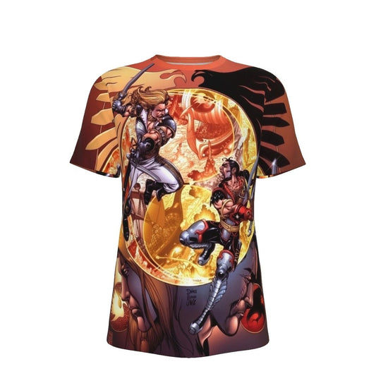 CROSSGEN CHRONICLES 2 ALL OVER PRINT SHIRT - PEREZ ART