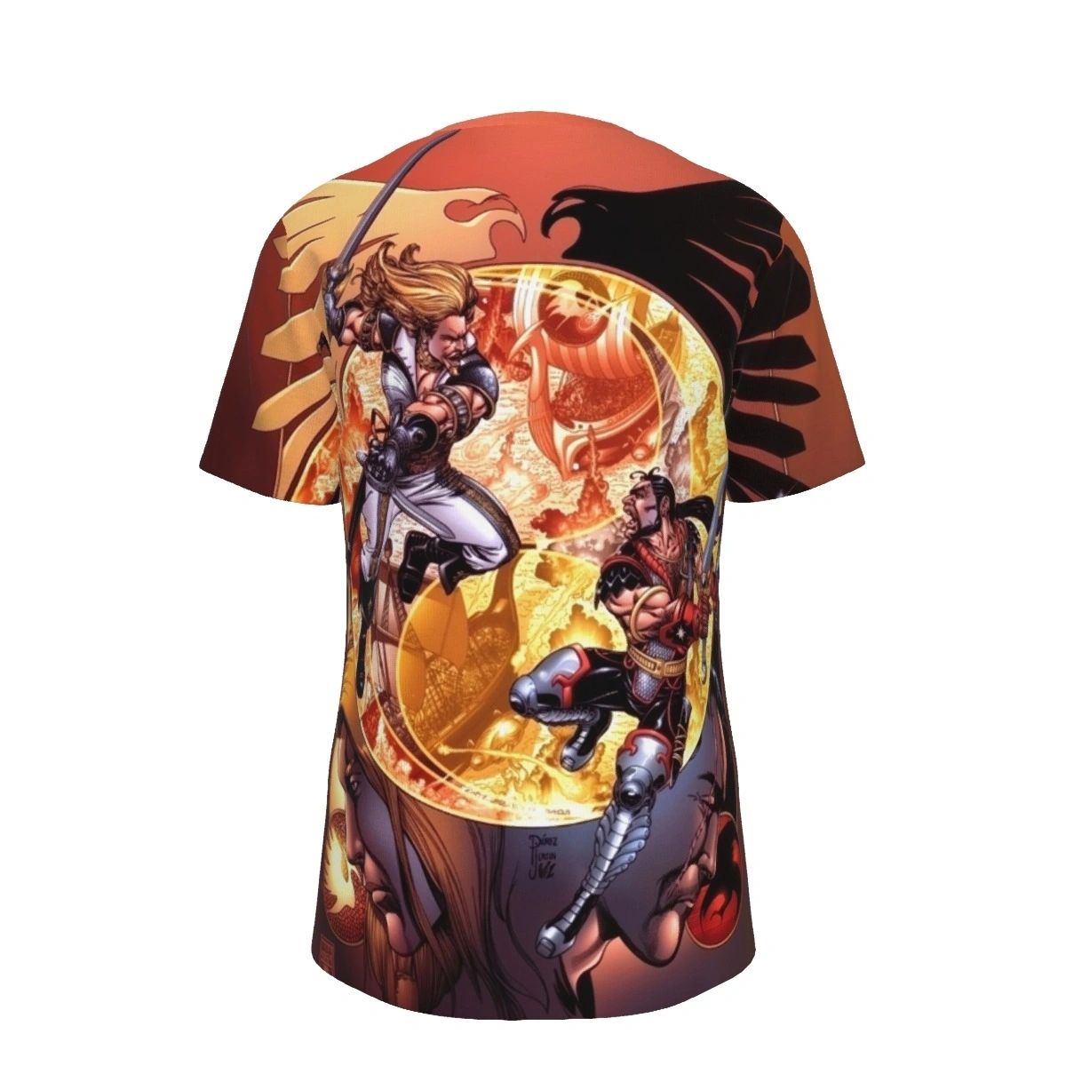 CROSSGEN CHRONICLES 2 ALL OVER PRINT SHIRT - PEREZ ART