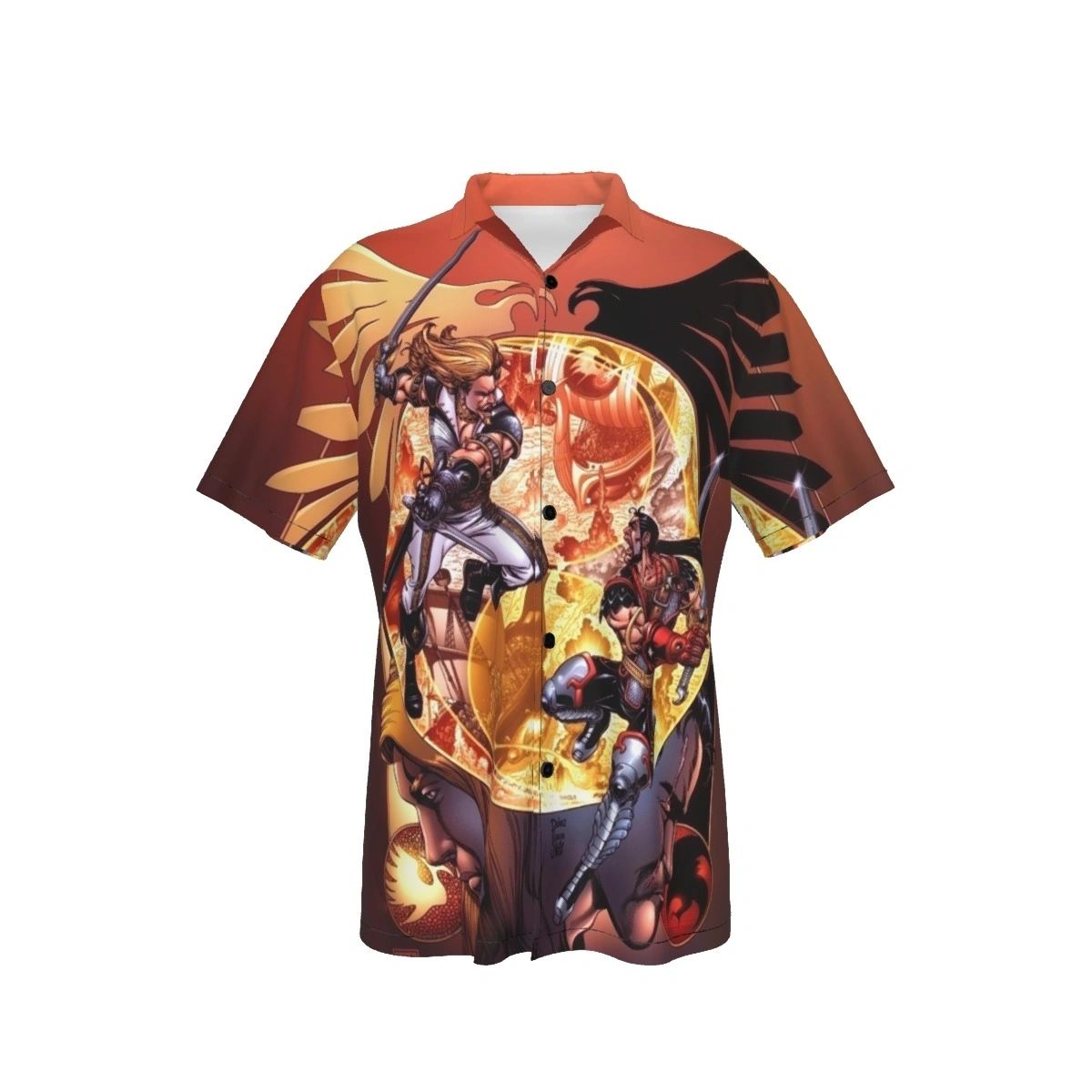 CROSSGEN CHRONICLES 2 ALL OVER PRINT SHIRT - PEREZ ART