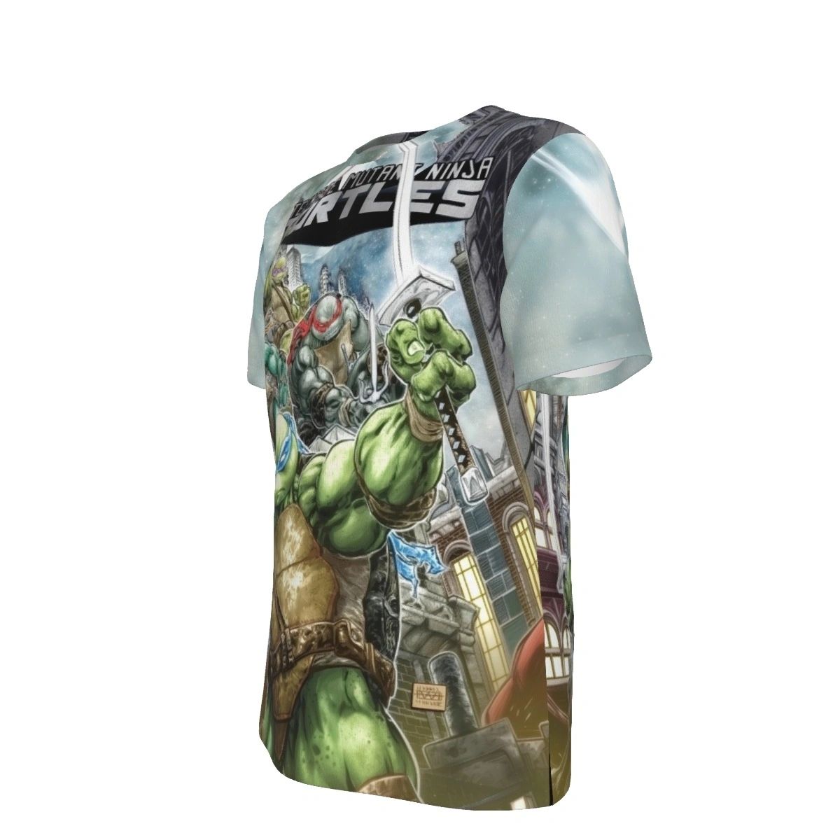 TEENAGE MUTANT NINJA TURTLES ALL OVER PRINT SHIRT