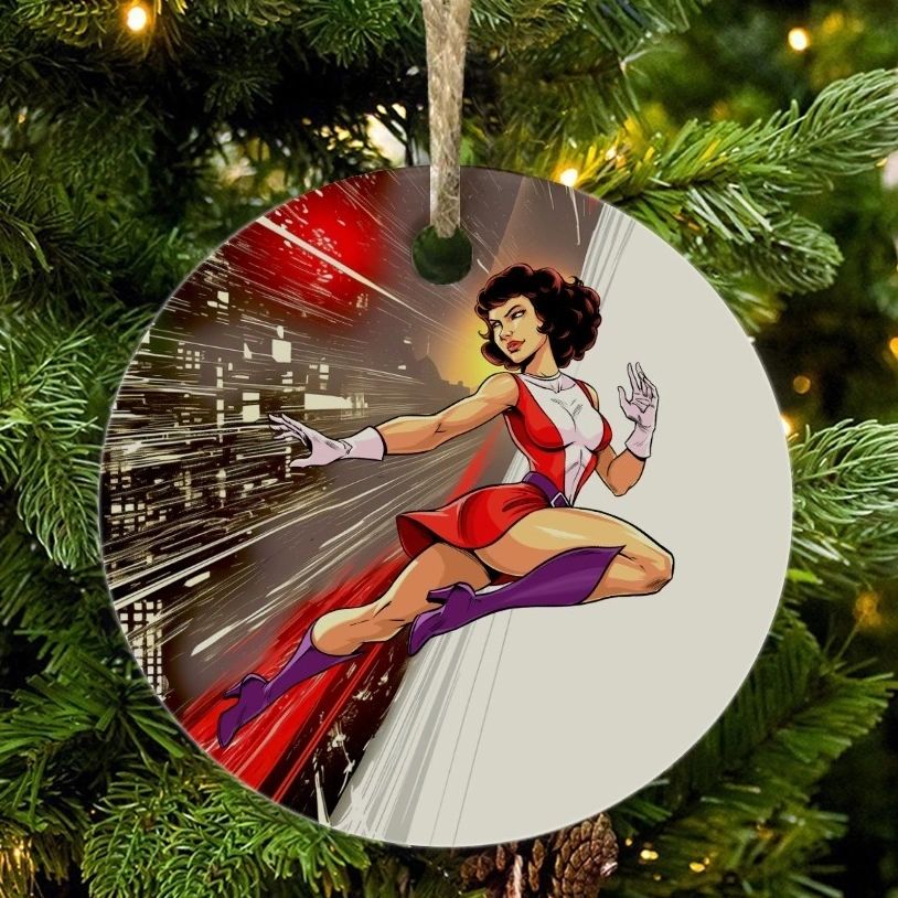 ELIASTIGIRL READY CHRISTMAS TREE ORNAMENT - DOOM PATROL