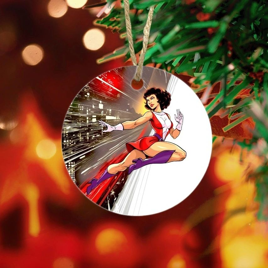 ELIASTIGIRL READY CHRISTMAS TREE ORNAMENT - DOOM PATROL