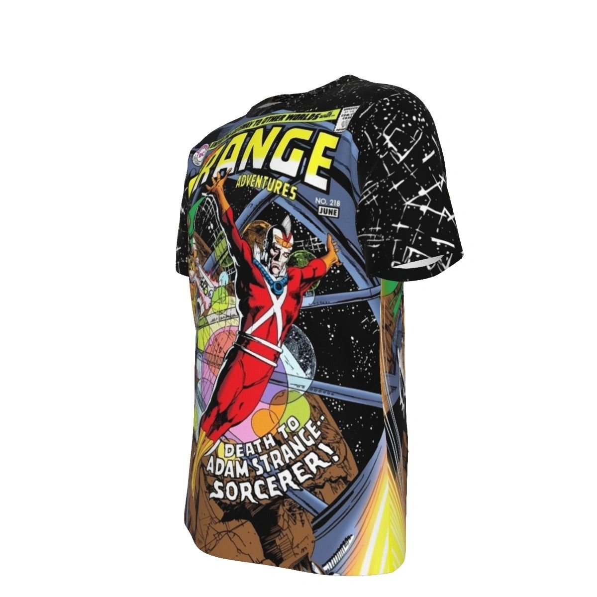 STRANGE ADVENTURES 218 ALL OVER PRINT SHIRTS - ADAM STRANGE