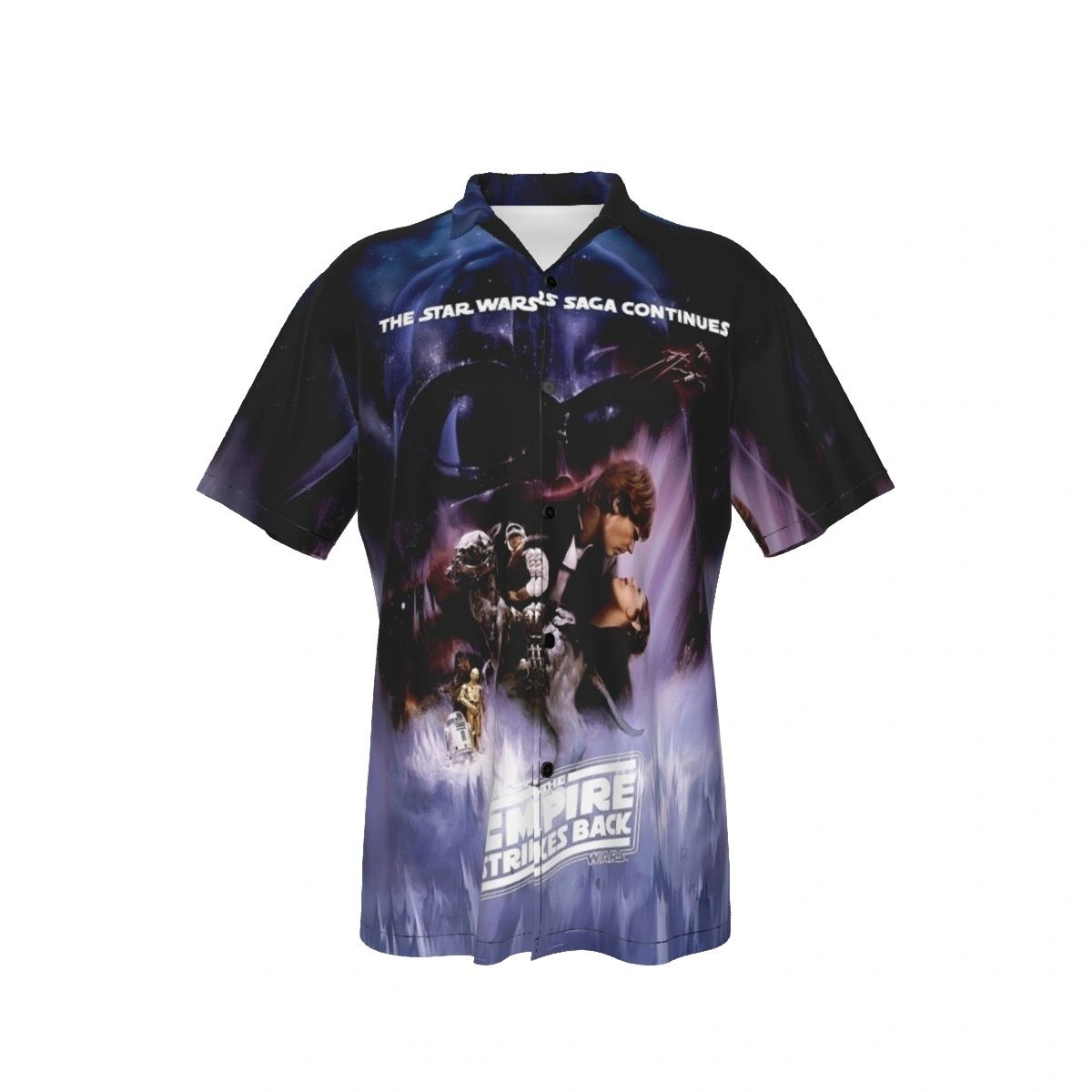 EMPIRE STRIKES BACK MOVIE POSTER ALL OVER PRINT SHIRTS - STAR WARS