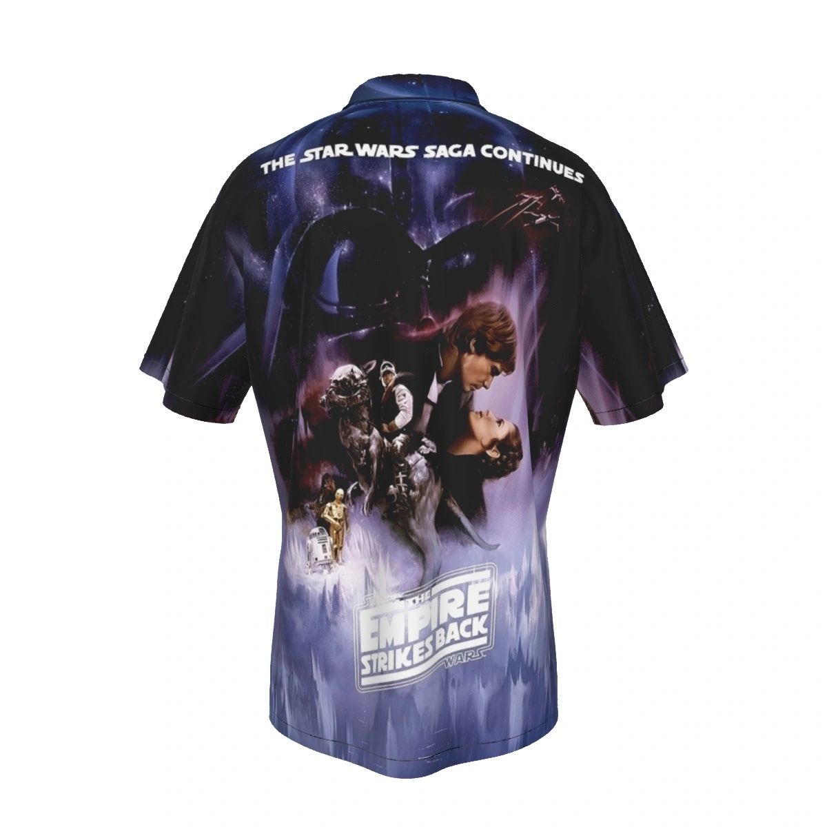 EMPIRE STRIKES BACK MOVIE POSTER ALL OVER PRINT SHIRTS - STAR WARS