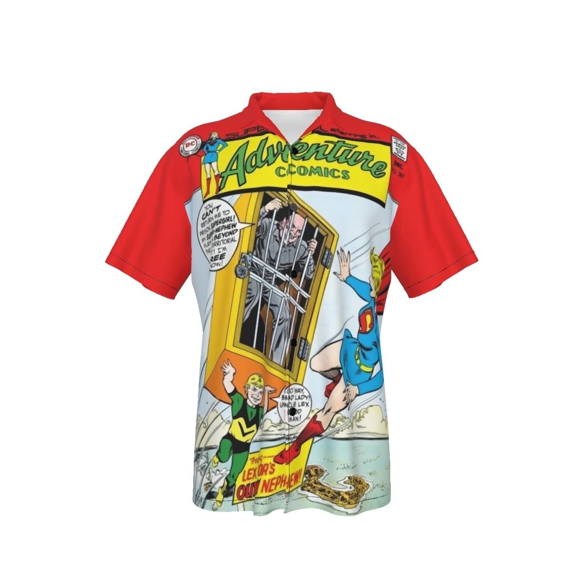 ADVENUTRE 387 ALL OVER PRINT SHIRTS - SUPERGIRL