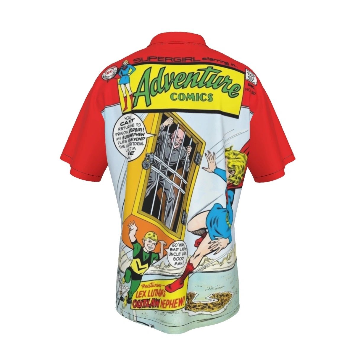 ADVENUTRE 387 ALL OVER PRINT SHIRTS - SUPERGIRL