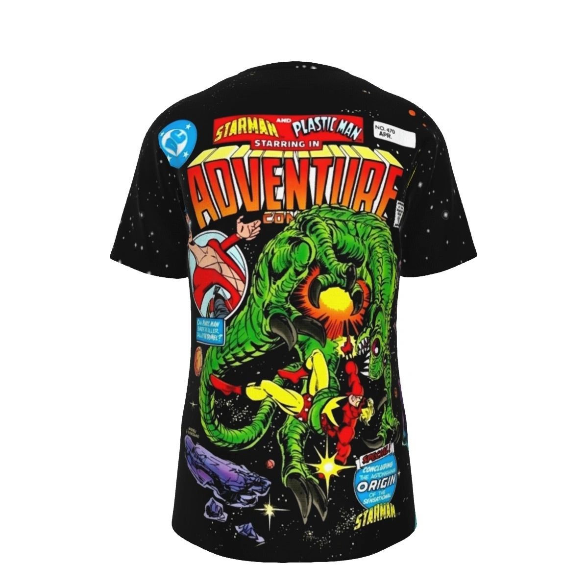 ADVENUTRE 470 ALL OVER PRINT SHIRTS - STARMAN/PLASTIC MAN