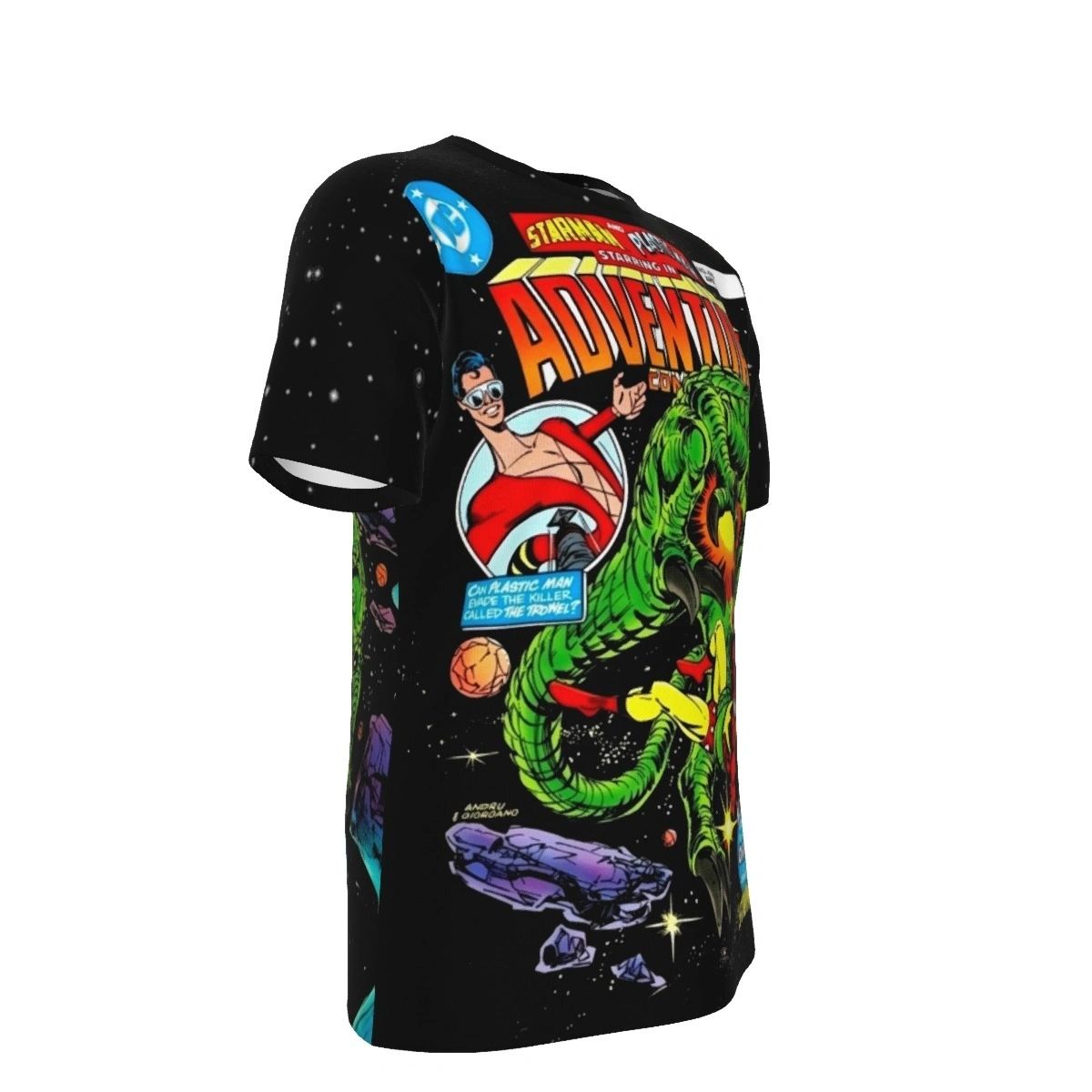 ADVENUTRE 470 ALL OVER PRINT SHIRTS - STARMAN/PLASTIC MAN