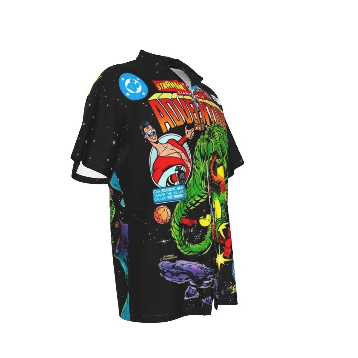 ADVENUTRE 470 ALL OVER PRINT SHIRTS - STARMAN/PLASTIC MAN