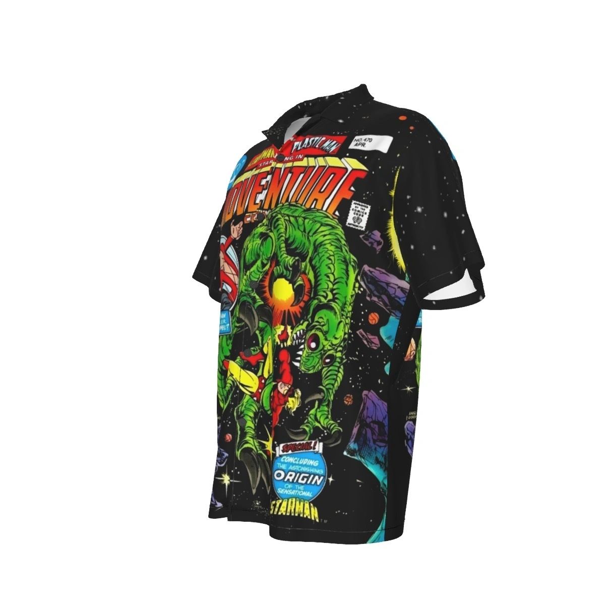 ADVENUTRE 470 ALL OVER PRINT SHIRTS - STARMAN/PLASTIC MAN