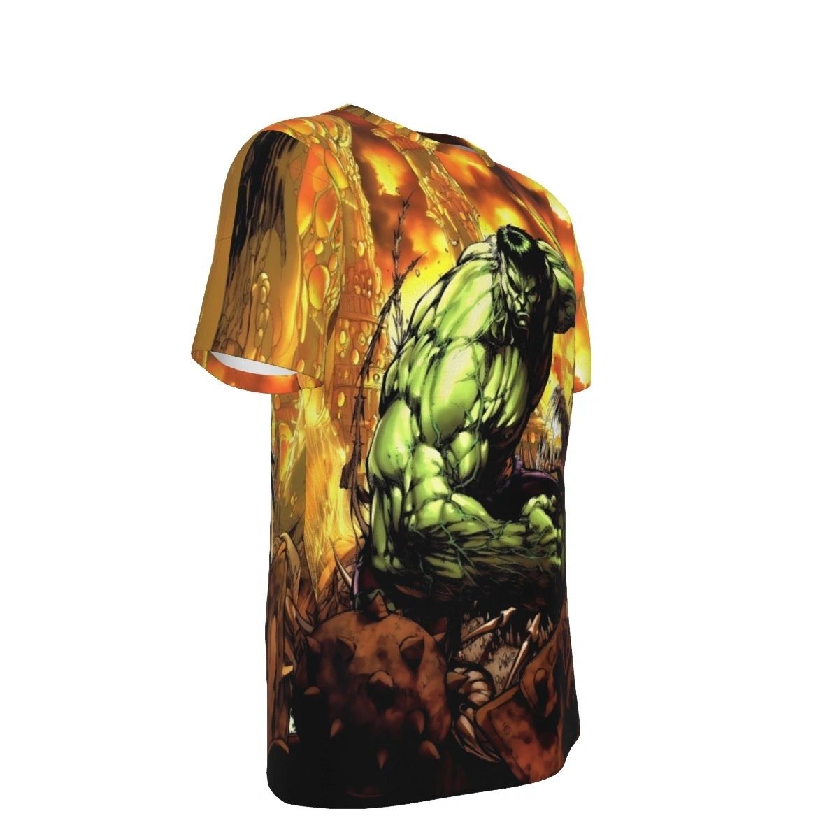 HULK PINUP ALL OVER PRINT SHIRTS -MICHAEL TURNER ART