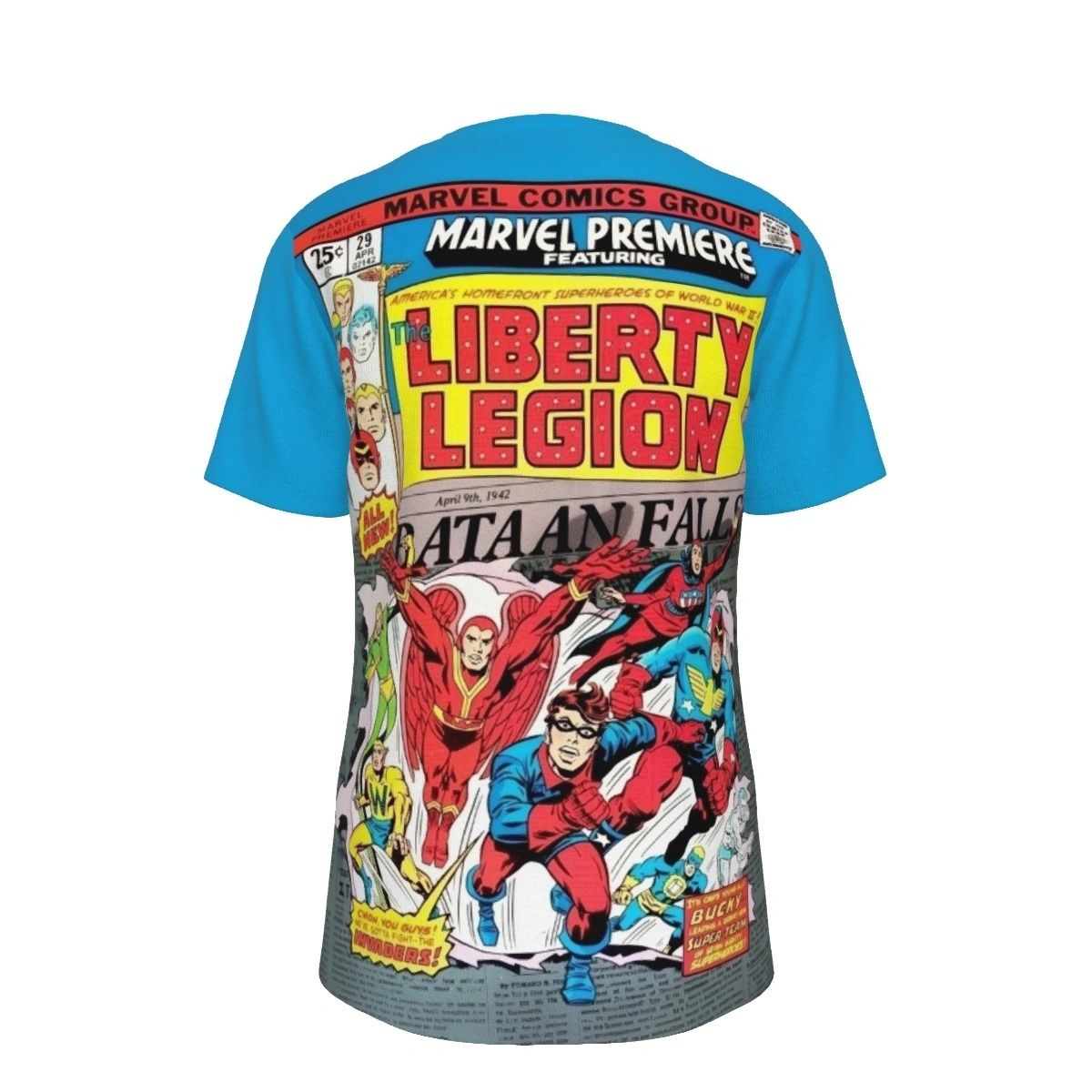 MARVEL PREMIER 29 ALL OVER PRINT SHIRTS - LIBERTY LEGION