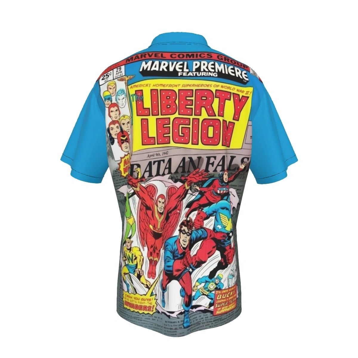 MARVEL PREMIER 29 ALL OVER PRINT SHIRTS - LIBERTY LEGION