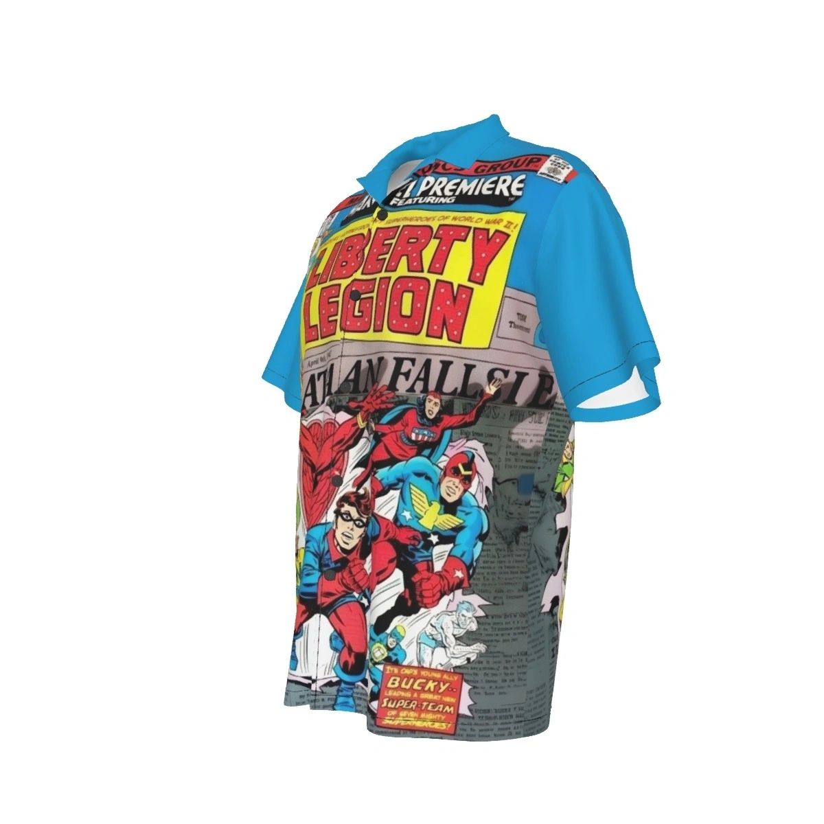 MARVEL PREMIER 29 ALL OVER PRINT SHIRTS - LIBERTY LEGION