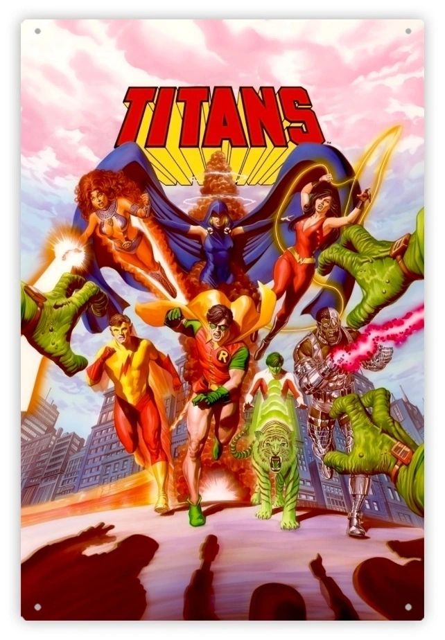COVER METAL SIGNS: YOUR CHOICE OF COMIC COVER
