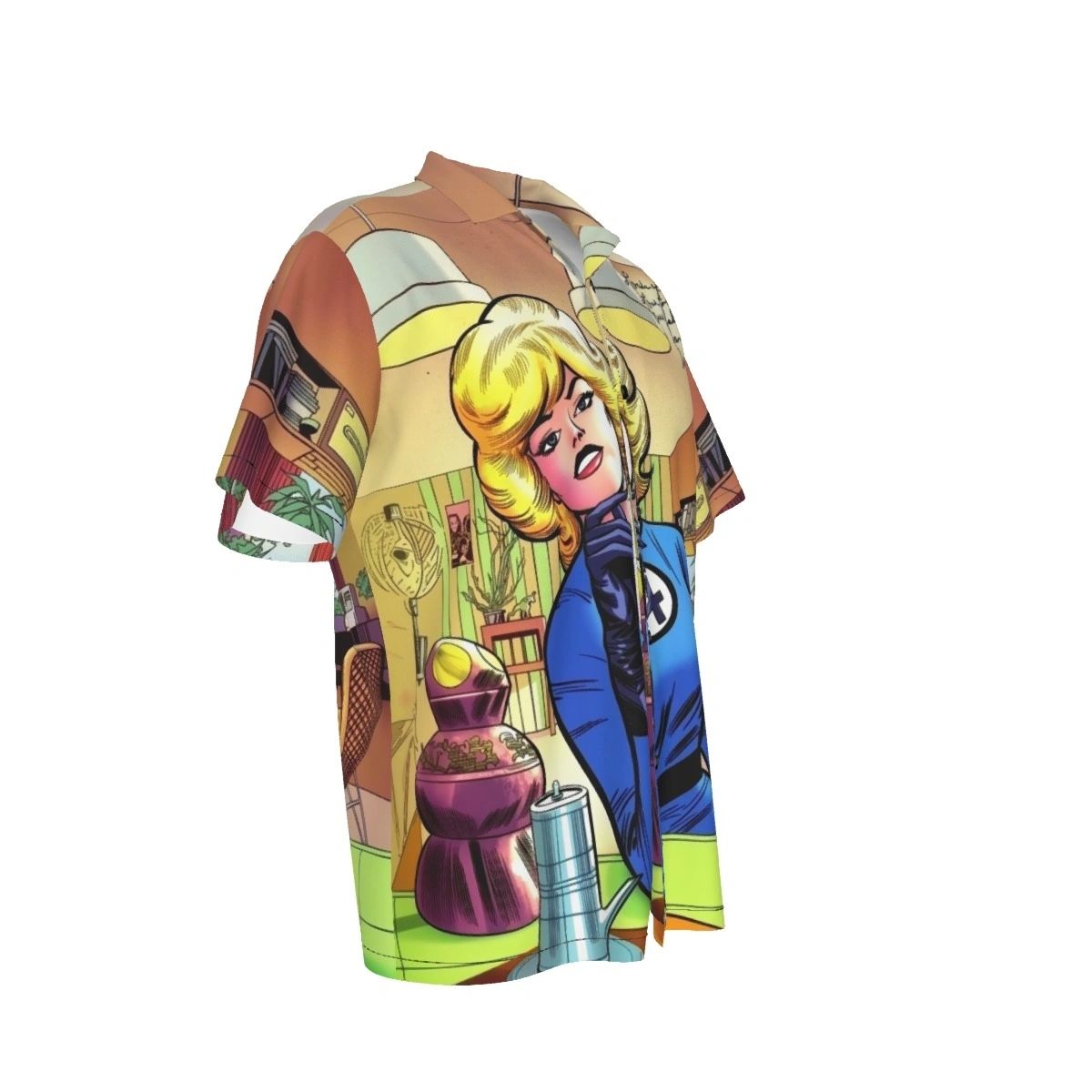 INVISIBLE GIRL 1 ALL OVER PRINT SHIRTS
