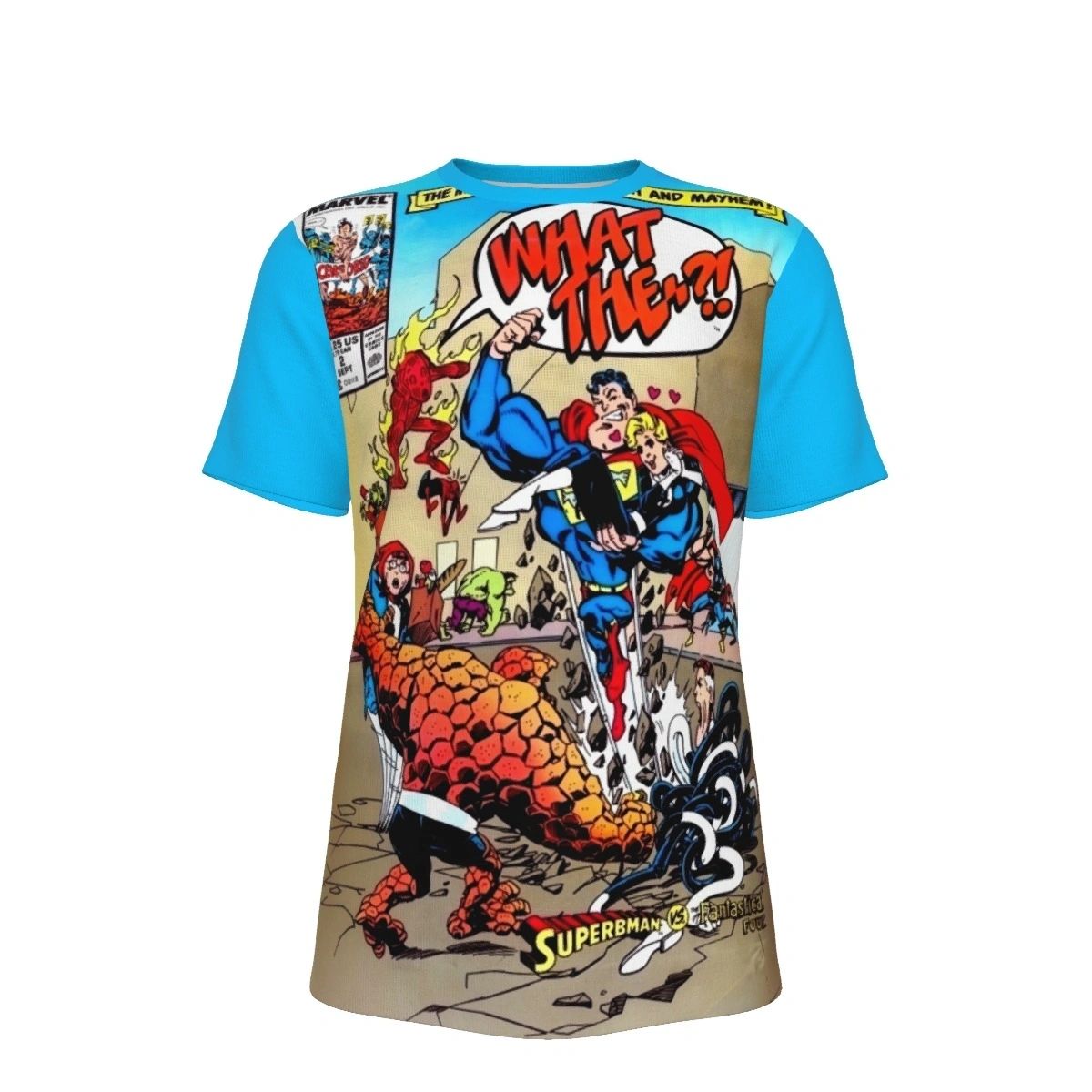 WHAT THE #2 ALL OVER PRINT SHIRTS - JOHN BYRNE ART