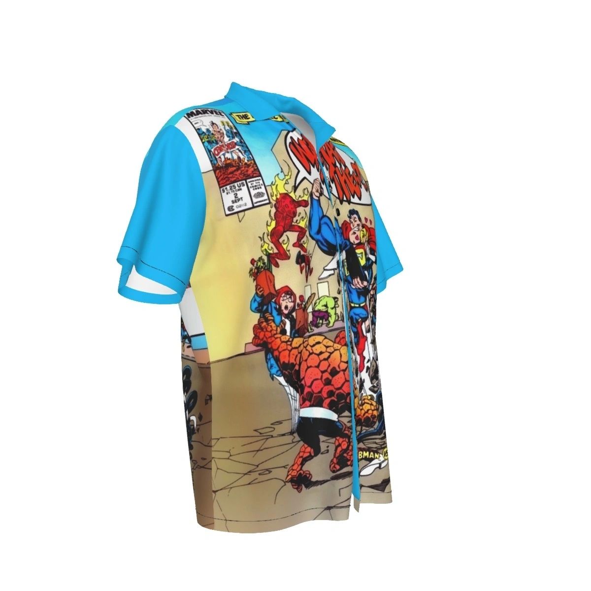 WHAT THE #2 ALL OVER PRINT SHIRTS - JOHN BYRNE ART