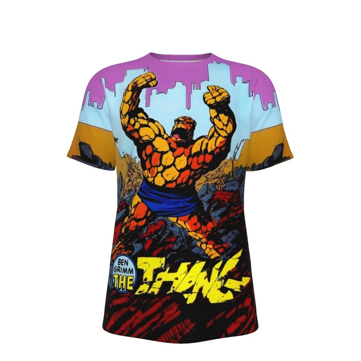 THE THING PINUP ALL OVER PRINT SHIRTS - BYRNE ART