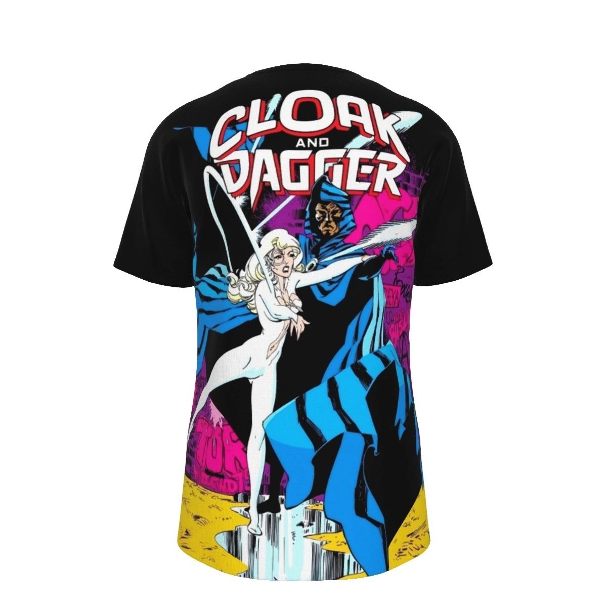 CLOAK AND DAGGER ALL OVER PRINT SHIRTS
