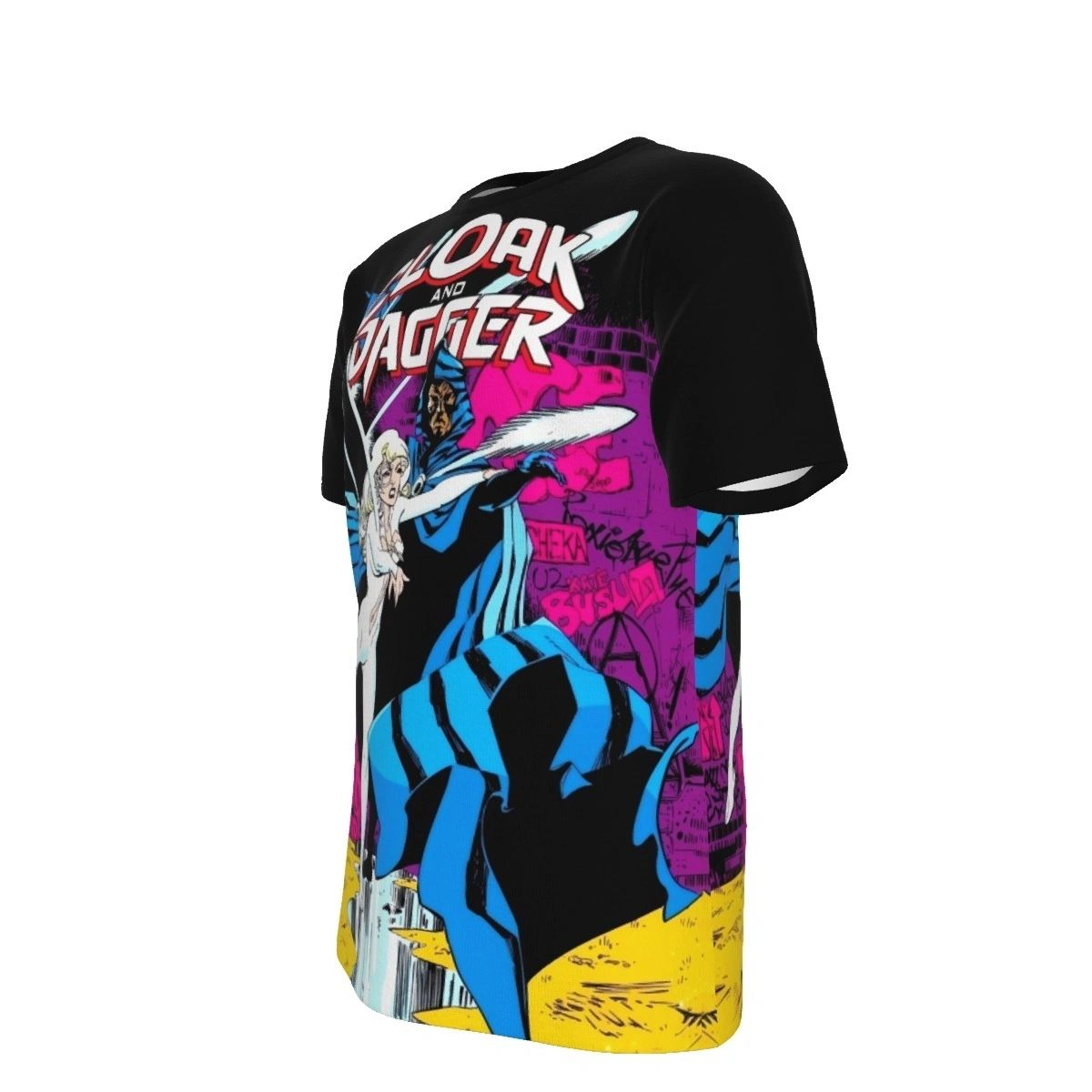 CLOAK AND DAGGER ALL OVER PRINT SHIRTS