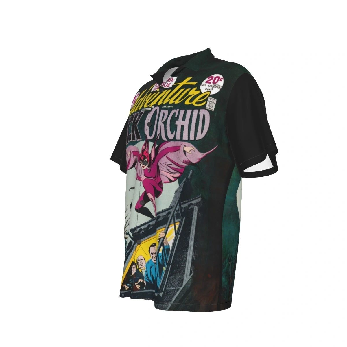 ADVENTURE 428 ALL OVER PRINT SHIRT AND TANK - BLACK ORCHID