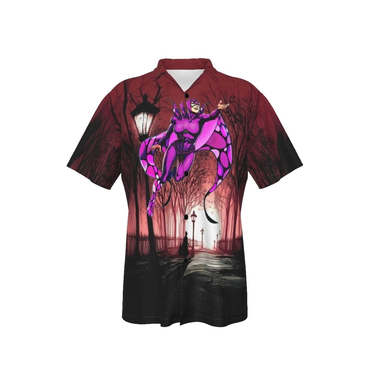 BLACK ORCHID READY ALL OVER PRINT SHIRT AND TANK