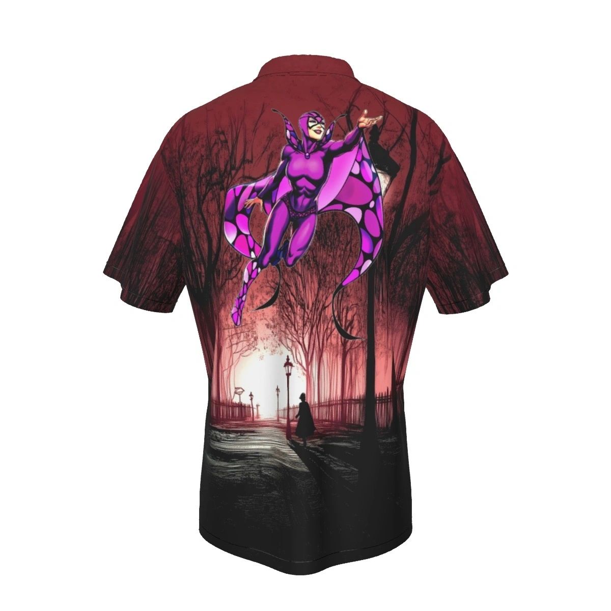 BLACK ORCHID READY ALL OVER PRINT SHIRT AND TANK
