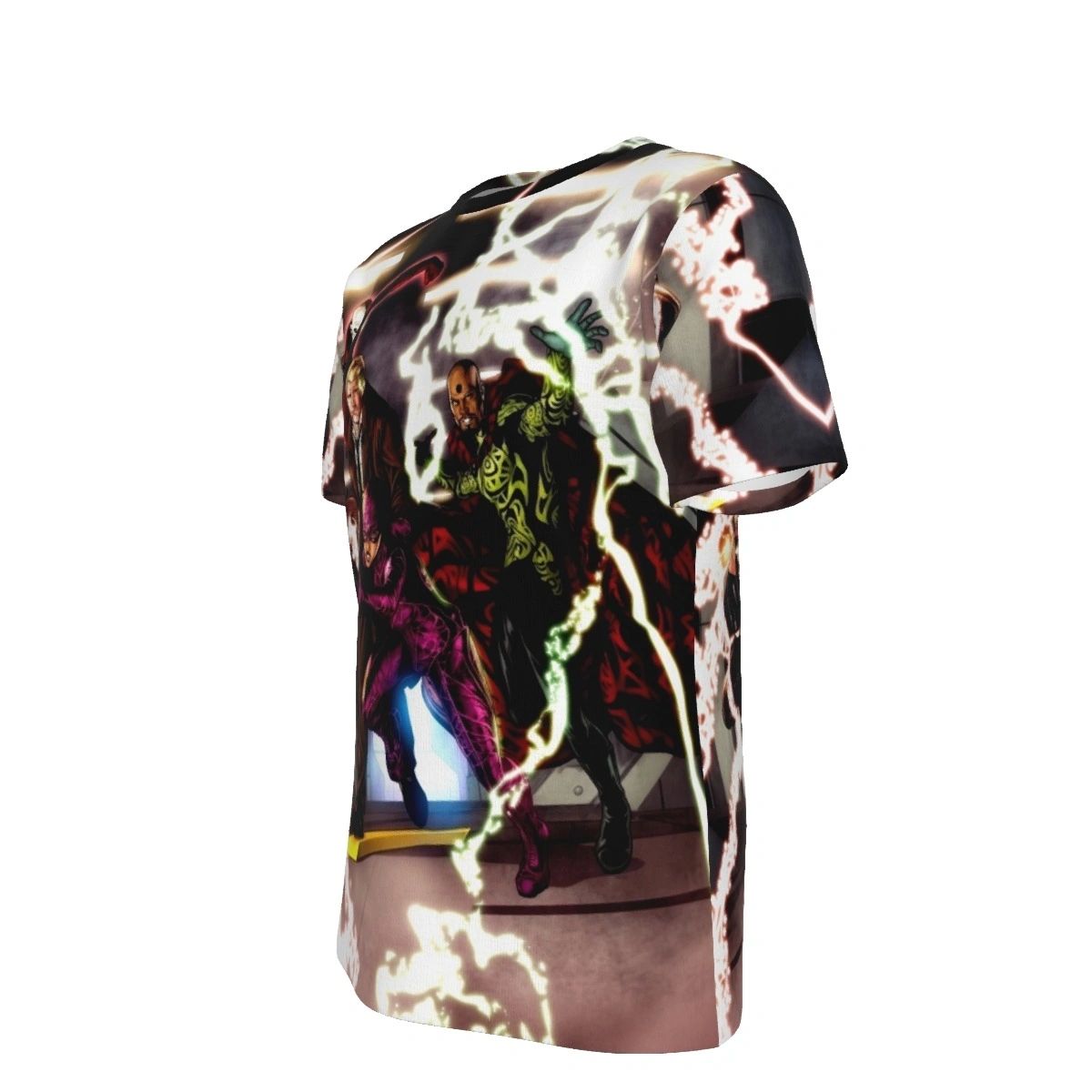 JLA DARK 11 SPLASH ALL OVER PRINT SHIRT AND TANK - BLACK ORCHID