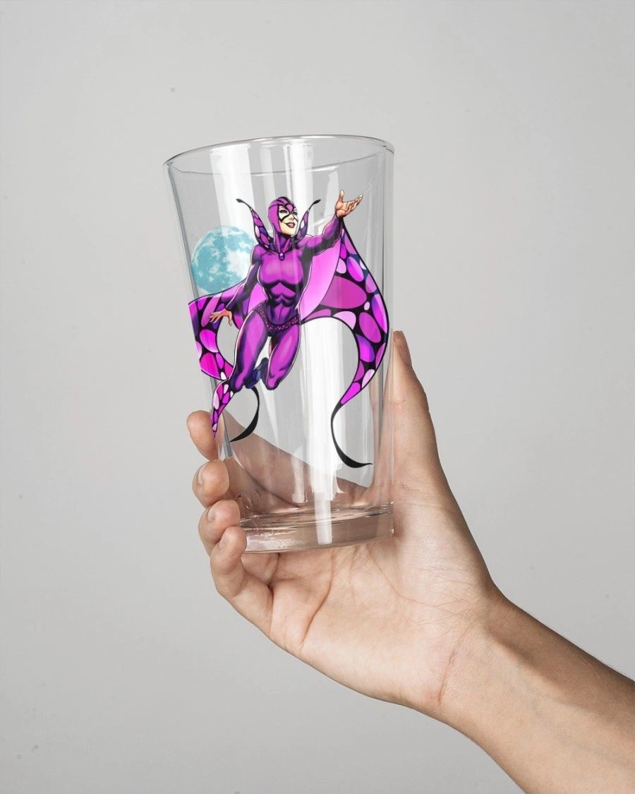 BLACK ORCHID READY Pint Glass (with Free Shipping)