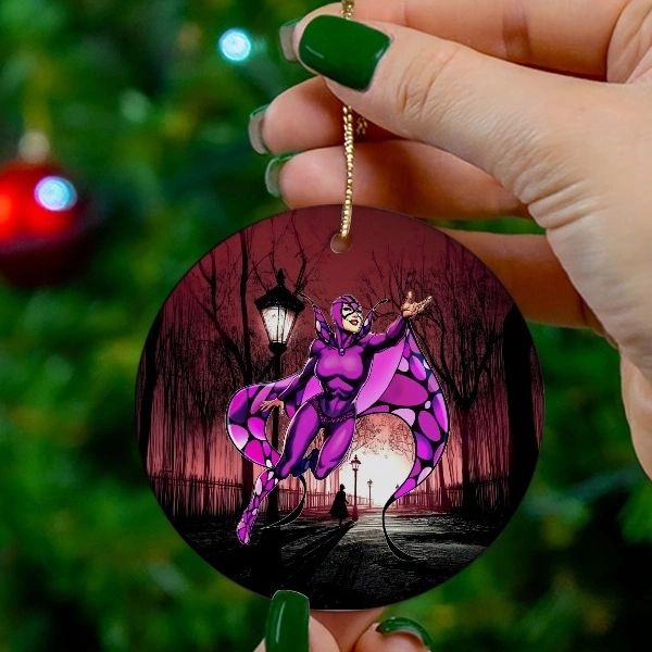 BLACK ORCHID READY CHRISTMAS TREE ORNAMENT
