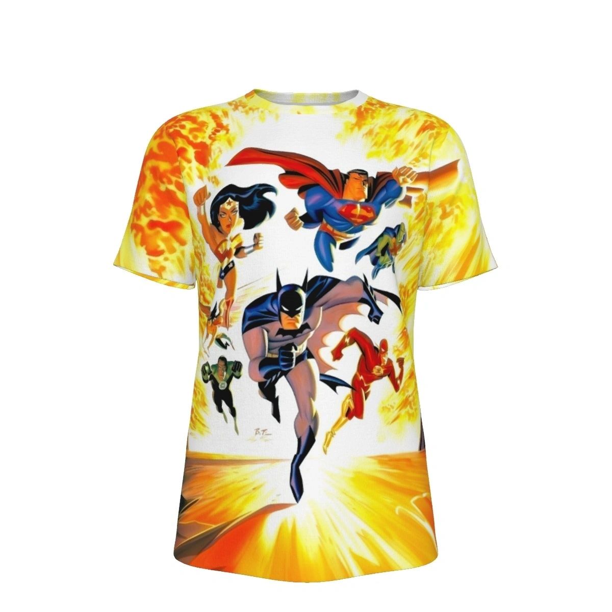 JLA ADVENTURES ALL OVER PRINT SHIRT AND TANK - ANIMATED