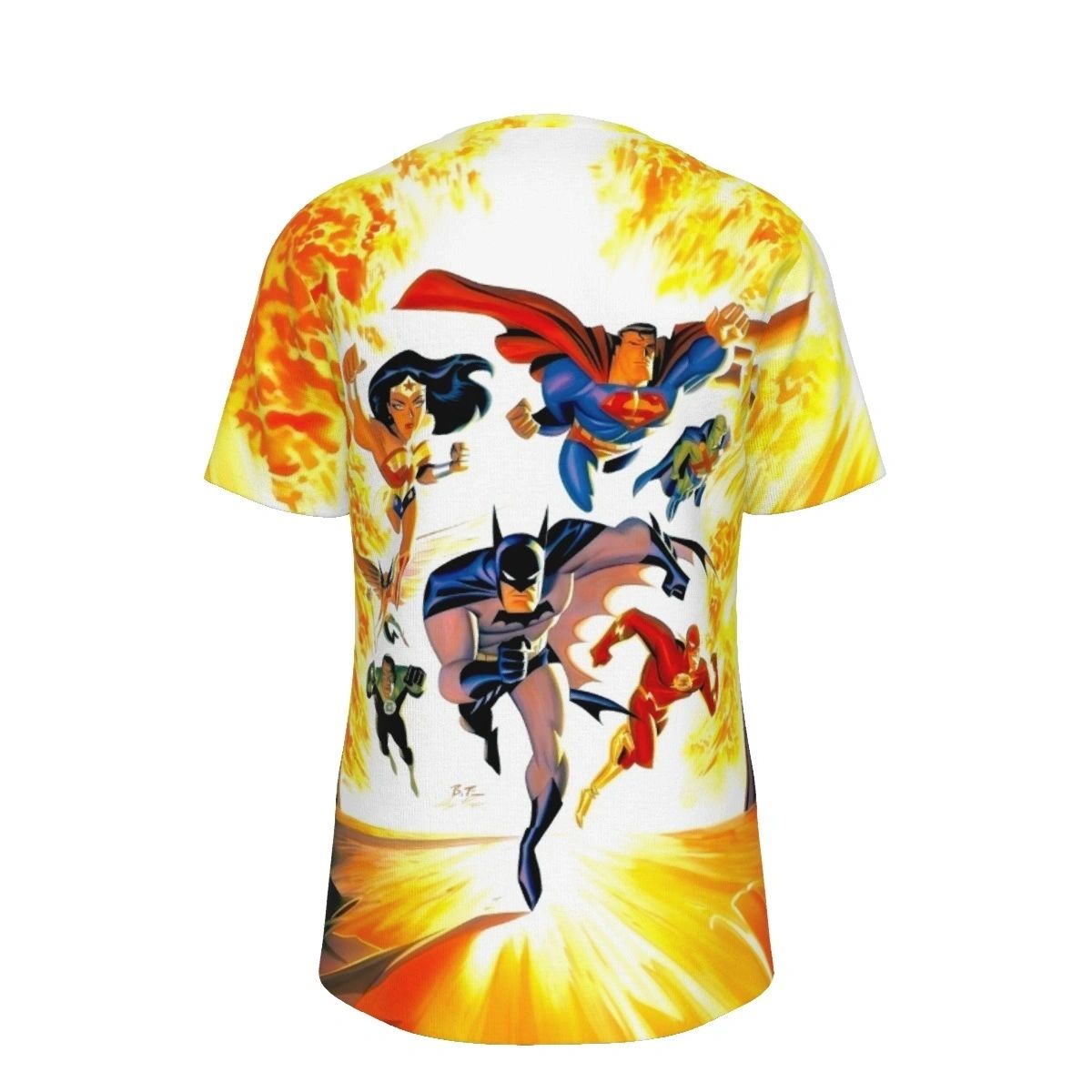 JLA ADVENTURES ALL OVER PRINT SHIRT AND TANK - ANIMATED