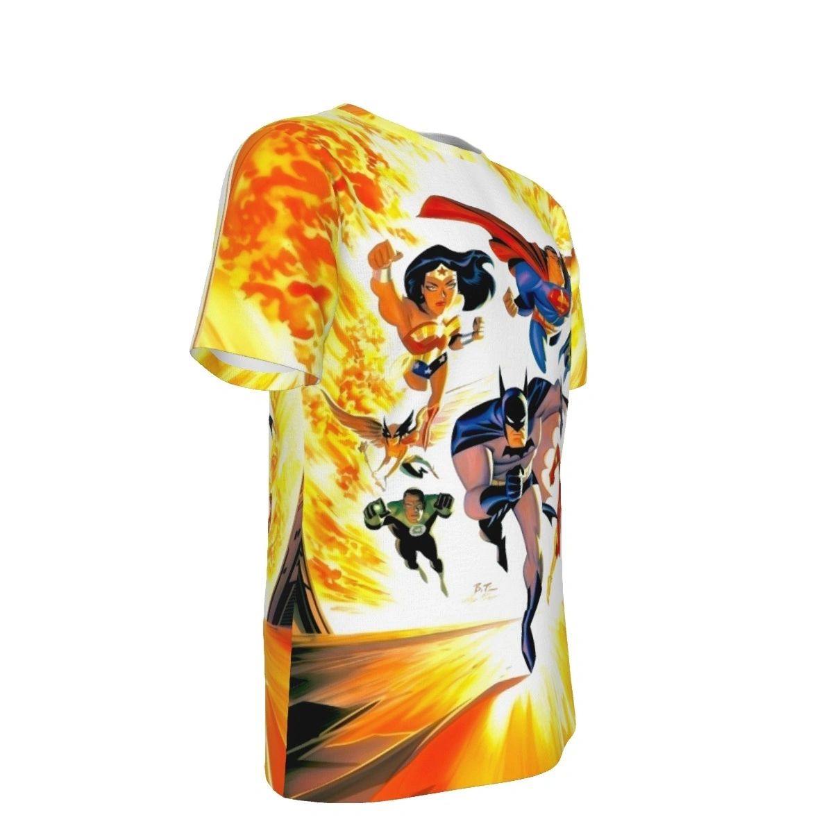 JLA ADVENTURES ALL OVER PRINT SHIRT AND TANK - ANIMATED