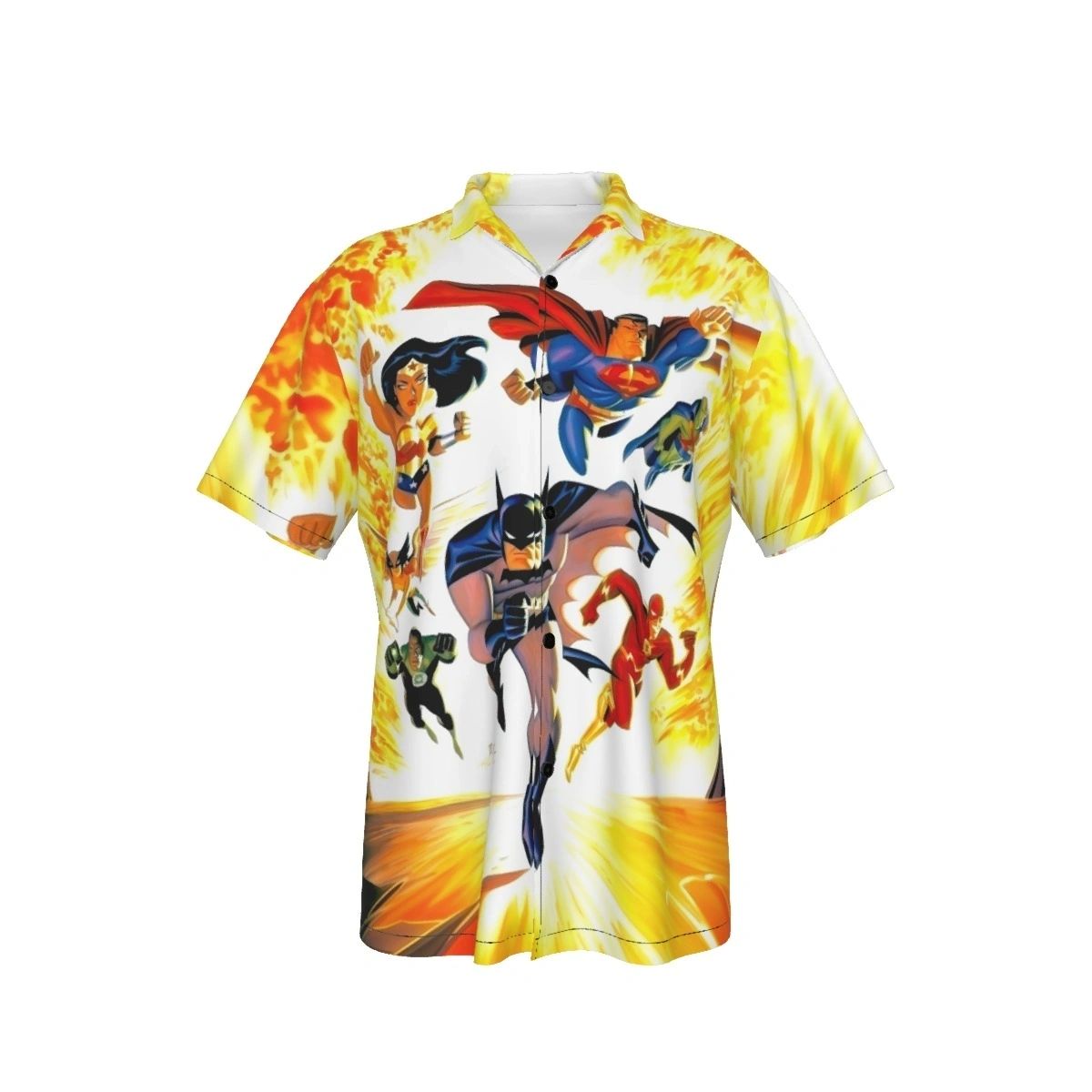 JLA ADVENTURES ALL OVER PRINT SHIRT AND TANK - ANIMATED