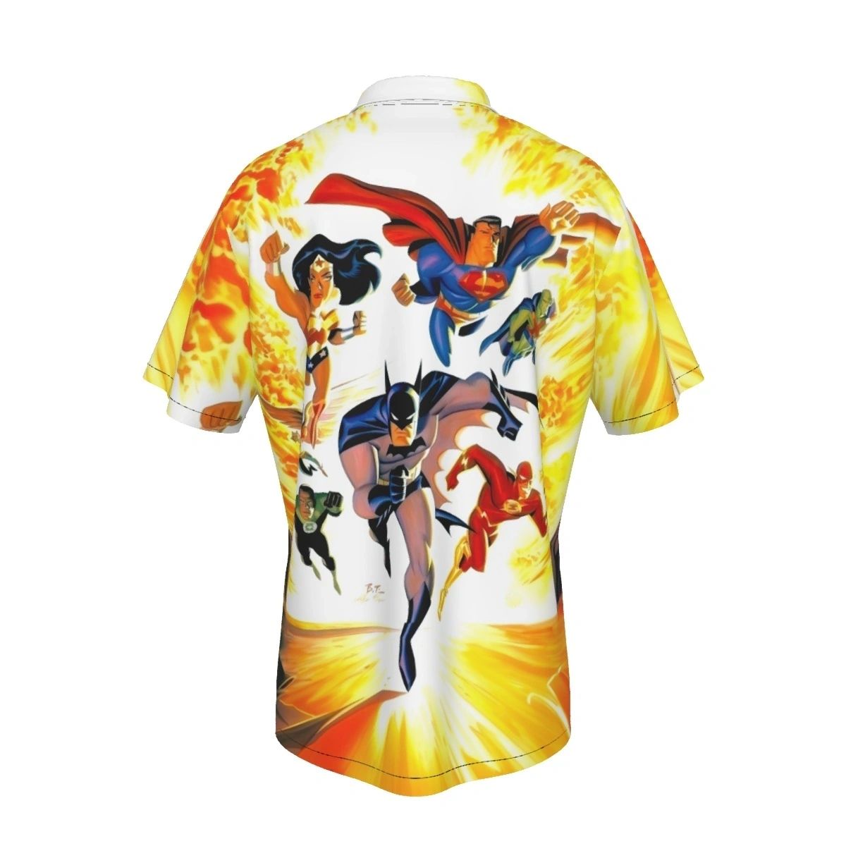 JLA ADVENTURES ALL OVER PRINT SHIRT AND TANK - ANIMATED